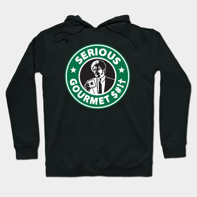 Some Serious Gourmet Coffee (clean) Hoodie by TedDastickJr